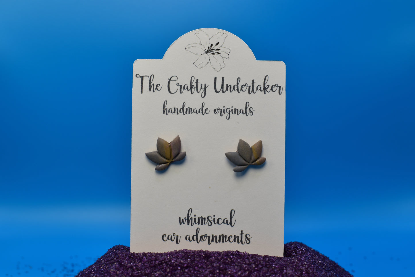 Neutral Lotus Studs
