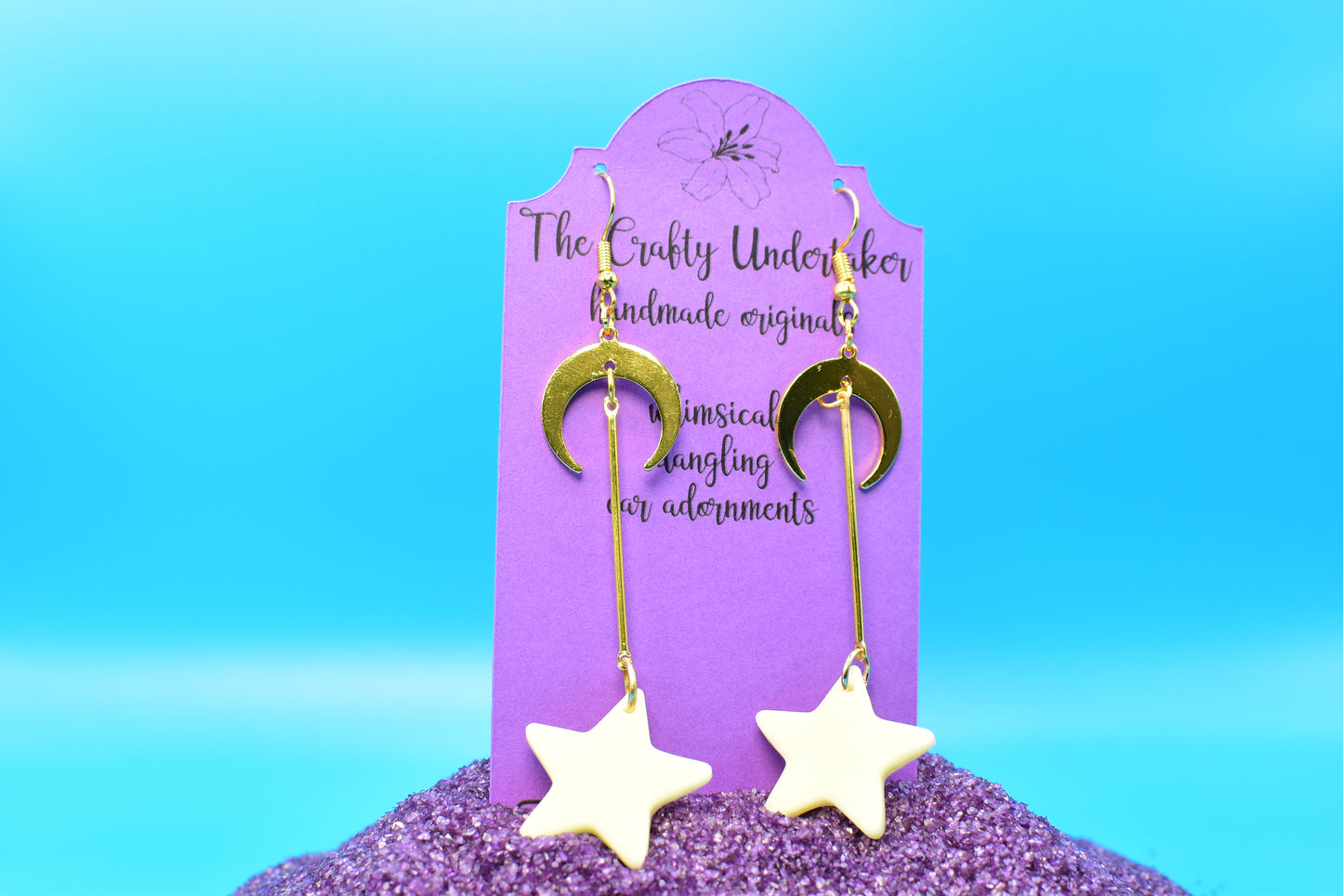 spooky 18k moon + GLOW stars