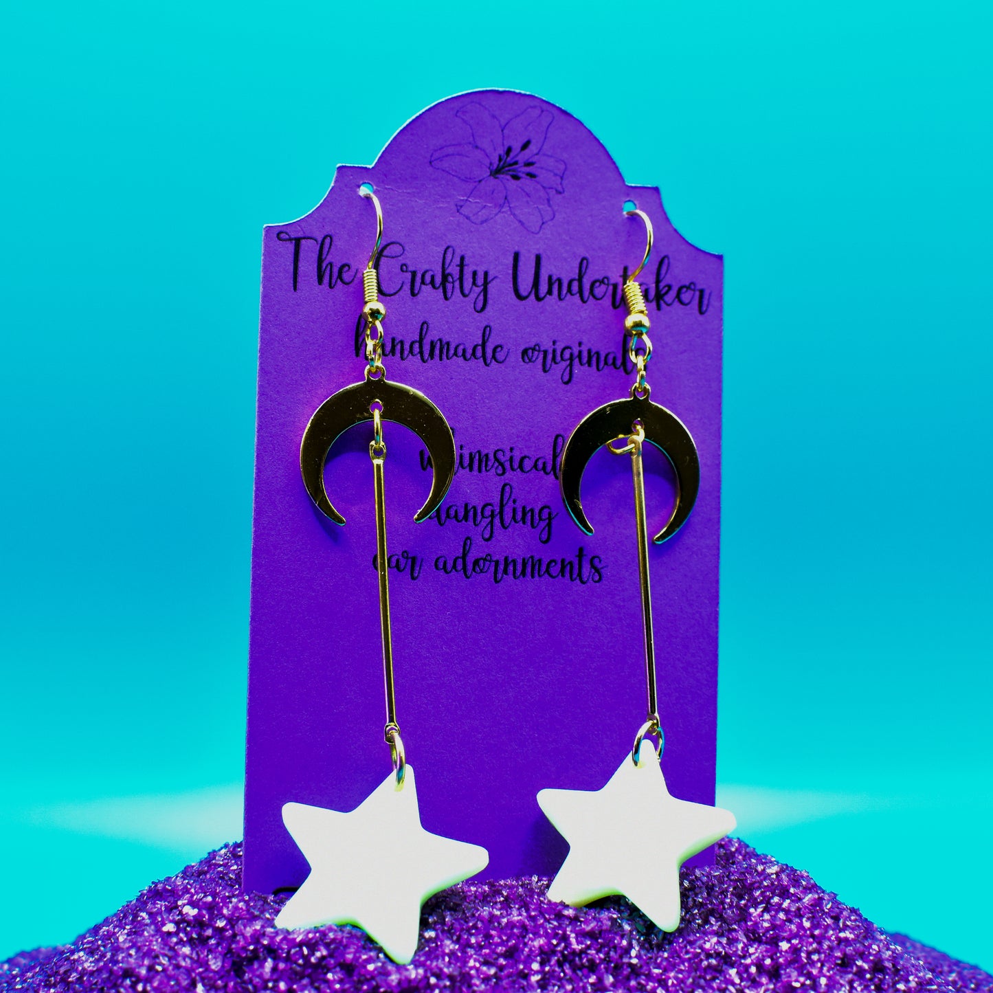 spooky 18k moon + GLOW stars
