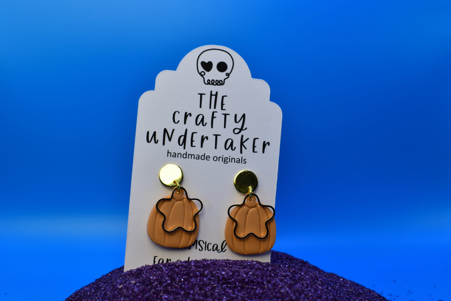 spooky pumpkin + embellishment