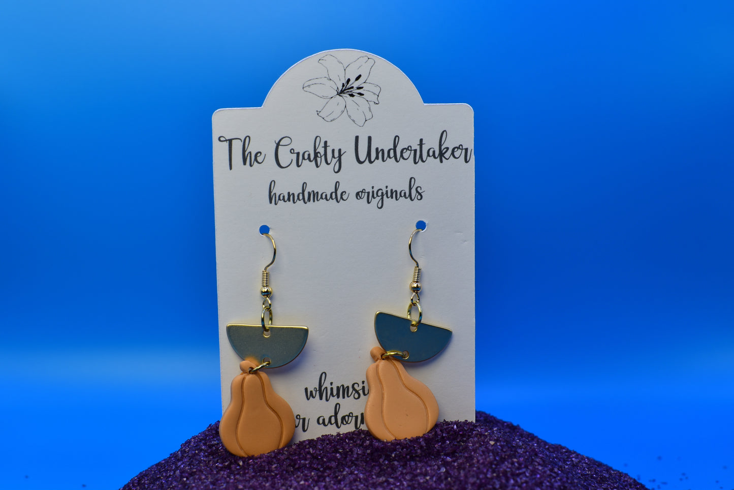 spooky gourd + embellishment