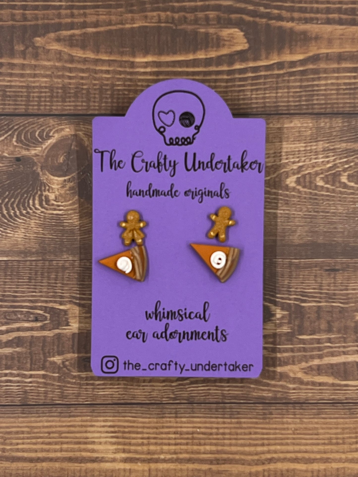 pumpkin pie, gingerbread people stud pack micro + medium
